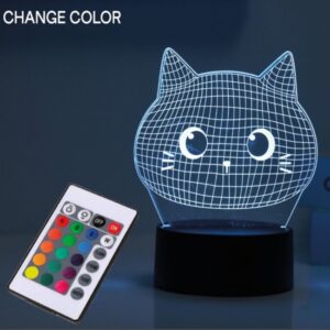 Lampa de noapte 3D Cat iTotal