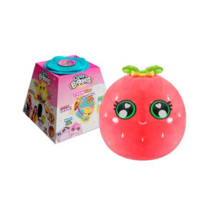 Jucarie gonflabila Capsuna 22 cm minge pufoasa cu pompa Biggies
