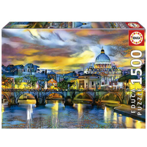 Puzzle - 1500 St. Peter'S Basilica And The St. Angelo Bridge, EDUCA