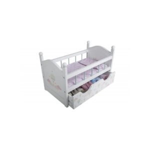 Patuc pentru papusi cu sertar 'FIRENZE' 52,5x29,5x32 cm ARIAS