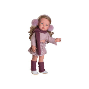 Papusa Bella cu casti 45cm Antonio Juan