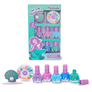 Set 8 accesorii unghii Let's Be Mermaids Martinelia