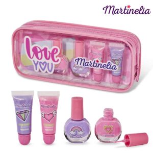 Set lac de unghii si luciu de buze Super Girl MARTINELIA