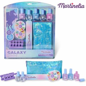 Set lac de unghii si geanta cosmetica Galaxy Dreams MARTINELIA