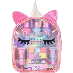 Set rucsac si produse cosmetice pentru copii Little Unicorn MARTINELIA