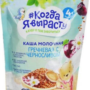 Terci cu lapte hrisca cu prune uscate КяВ 200g