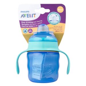 Philips Avent Cana cu tetina de formare 200ml 6m+ Boy SCF551/05