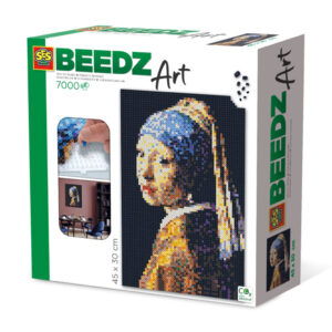 Set margele de calcat Beedz Art Fata cu un cercel de perla SES