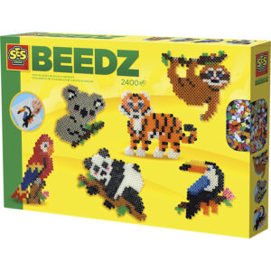 Set margele de calcat Animale din Jungla SES