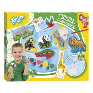 Set de creatie turnare si pictura animale TOTUM