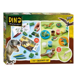 Set de creatie 2 in 1 Dino TOTUM