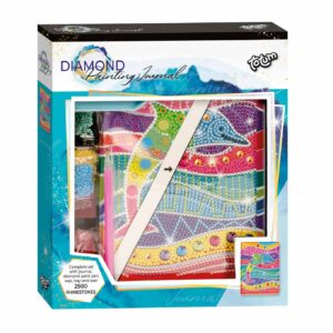 Set de creatie Caiet cu diamante Delfin TOTUM