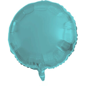 Balon Folie Matte Pastel Aqua 45 cm Folat