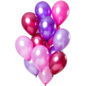 Set 15 Baloane latex Mery Berry 33cm Folat