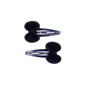 Set 2 agrafe par Wendy, navy bow SOUZA