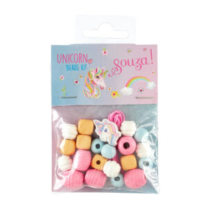 Set margele din lemn unicorn SOUZA