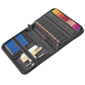 Set 96 piese cu creioane grafit colorate si pentru schite Nassau Fine Art GRAFIX