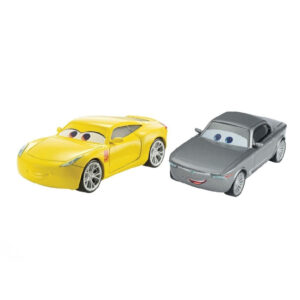 Set 2 eroi m / f Masini 3 in ac.Mattel