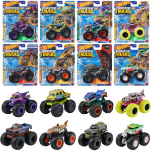 Masina de baza 1: 64 seria Monster Trucks Hot Wheels (in asort) Mattel