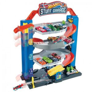 Set de joc City Garage HOT WHEELS MATTEL