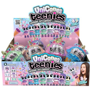Figurina surpriza Unicorn Teenies cu aripi si accesorii, Unicones