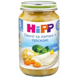 Pireu Peste cu brocoli si taietei in sos de frisca HiPP 220 G