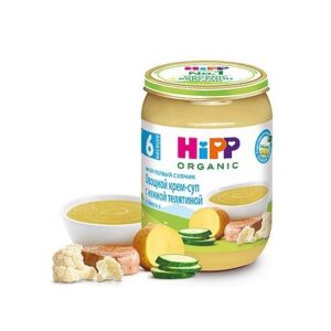 Supa de legume cu carne de vitel HiPP 190 G