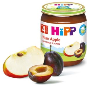 Pireu Prune cu mere HiPP 125 G