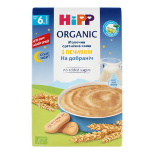 Terci cu lapte &laquo;Noapte buna&raquo; cu biscuit HiPP 250 G