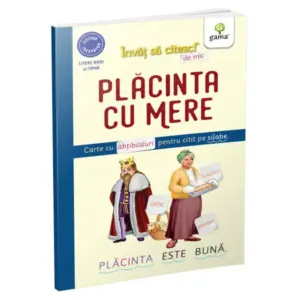 Invat sa citesc de mic! Placinta cu mere