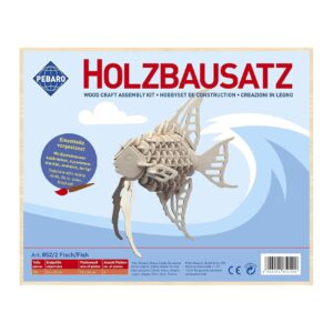 3D Puzzle din lemn Peste Pebaro