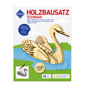 3D Puzzle din lemn Lebada Pebaro
