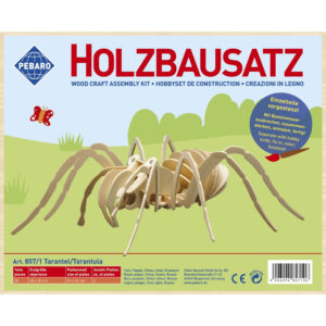 3D Puzzle din lemn Tarantula Pebaro