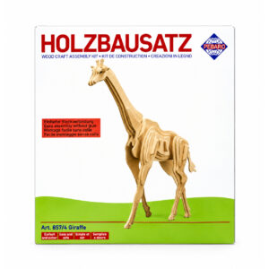 3D Puzzle din lemn Jirafa Pebaro