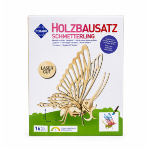 3D Puzzle din lemn Fluture Pebaro