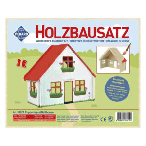 3D Puzzle din lemn Casa pentru papusi Pebaro