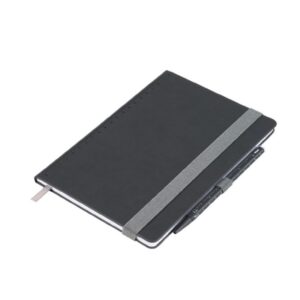 Agenda notite A5 Slimpad cu pix negru Construction Basic,Troika
