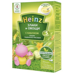 Terci HEINZ de orez-griu cu dovlecei 200g