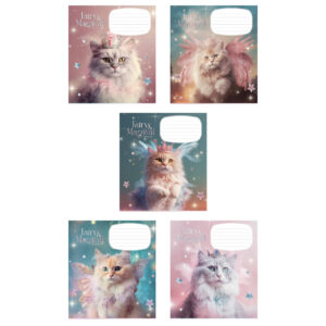 Caiet patratele 18 foi Fairy Cats, Shkolyaryk
