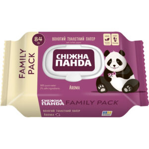 Hirtie igienica umeda Aroma cu capac 84 buc PANDA