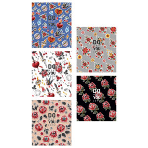 Caiet linie 48 foi Bloom Fine, Star