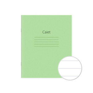 Caiet linie 12 foi. Nr.1. culoare linie albastra