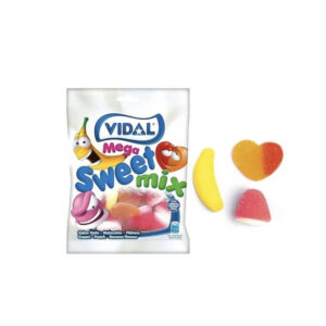 Bomboane gumate Mega Sweet Mix 90gr