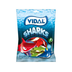 Bomboane gumate Sharks 90gr Vidal
