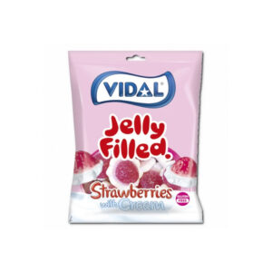 Bom. gum. Strawberries With Cream 85gr Vidal