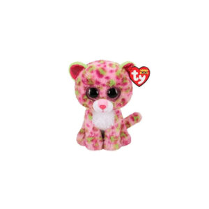 BOOS LAINEY Leopard roz, plus 15 cm