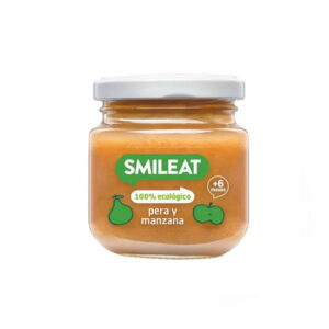 Smileat Piure organic din pere si mere, 6luni+, 130g