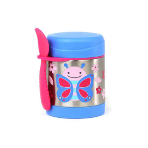 Termos pentru mincare+lingurita fluture SKIP-HOP